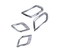 Fog Light Grill Compatible With Buick For Encore 2013 2014 2015 Front Rear Fog Light Lamp Cover Trim Grille Frame Protection Exterior Parts