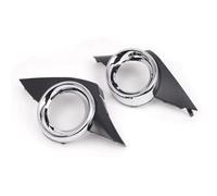 Fog Light Grill Compatible With Peugeot 207 2006 2007 2008 2009 Front Bumper Fog Light Lamp Chrome Frame Cover Brezel Foglight Foglamp Trim Hood