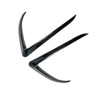 Fog Light Grill Compatible With Tesla For Model X 2015-2020 Front Bumper Fog Lamp Grille Splitter Cover Lip Spoiler Wind Trim Body Kits Accessories