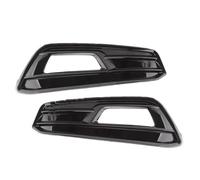 Fog Light Grill Front Bumper Grille Fog Light Cover Mesh Headlights Frame Hole Protect Car Accessories Compatible With For Focus ST 2015-2018