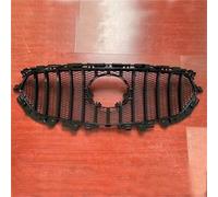 Fog Light Grill Front Bumper Upper Grille Modified GT/Diamond Style Racing Grill For Mazda For CX-5 CX5 2017-2021 Car Accessory Grilles(Black GT style)