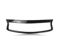 Fog Light Grill Front Grille Grill Overlay Trim For INFINITI For Q50 Q50S 2014-2017 Add On Car Upper Bumper Hood Mesh Frame Rim Cover Strip Bezel Grilles(Carbon Look)