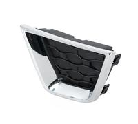 Fog Light Grill Panel Compatible With Jeep For Renegade 2019 2020 2021 2022 2023 Front Bumper Fog Light Cover Frame Trim Grille Bezel Cover 6VQ41TZZAA(Style a,Left)