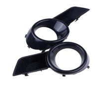 Fog Light Grill Panel Compatible With Toyota SUV For Highlander 2008 2009 2010 Fog Lamp Frame Front Bumper Light Bezel Cover Trim Moulding 81481OE020(A set)