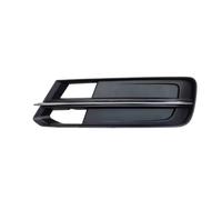 Fog Light Grille Car Front Bumper Fog Light Frame Cover Grille Base Plate For A6(Left)