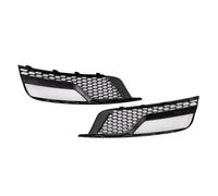 Fog Light Grille Compatible With A3 8V 2013-2016 Front Bumper Fog Light Grill Covers Honeycomb Hex Left Right Pair Set Replacement Car Accessories