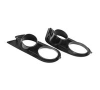 Fog Light Grille Compatible With For E46 M3 2001 2002 2003 2004 2005 2006 Automobile Front Bumper Fog Light Guard Double Accessories