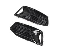 Fog Light Grille Cover Compatible With A6 C8 Saden 2019 2020 2021 2022 2023 Car Front Lower Bumper Grille Fog Light Cover 4K0807647 4K0807648(1Pair)