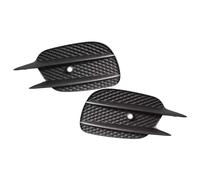 Fog Light Grille Cover Compatible With Benz For W213 E350 2020 Car Front Bumper Fog Light Cover Lower Grilles Grill Set OEM 2138856700 2138856800(1Pair)