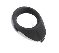 Fog Light Grille Cover Compatible With For Fiesta 2009 2010 2011 2012 Car Fog Lamp Frame Ring Cover Foglight Covers Grill(Black,Left)