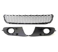fog light grille cover Front Bumper Grille For VW For Golf 6 For Jetta MK6 2009 2010 2011 2012 2013 3Pcs/Set(Black)