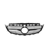 fog light grille cover Front for Radiator Grille for Benz For E Class W213 E200 E300 E400 E43 For AMG 4Door for Sedan 2016 2017 2018 2019 2020(Black Silver)
