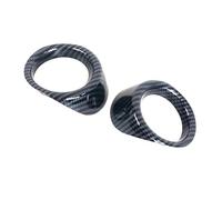 Fog Light Grille Covers for Subaru XV 2012 2013 2014 2015 2016 Car Headlight Eyebrow Rear Window Front Rear Fog Lamp Light Frame Cover Sticker Trim