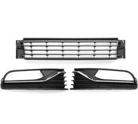 fog light grille Fog Light and Grills For VW For POLO 2014-2017 Lamp Cover Set 6R0853677A9B9