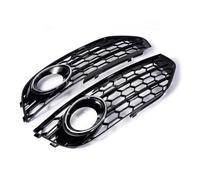 Fog Light Grille For A4 B8 For Allroad 2009-2015 Honeycomb Front Bumper Cover Frame Fog light bezel