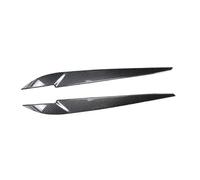 fog light grille For BMW For X5 X6 F15 F16 2014-2018 | 1Pair Car Front Headlight Eyelid Eyebrow Cover Trims(Carbon look)