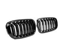 Fog Light Grille Insert Compatible With BMW For F16 X6 2014 2015 2016 2017 Car Fog Lamp Grille Front Kidney Line Double Slat OEM 51712334708 51712334710