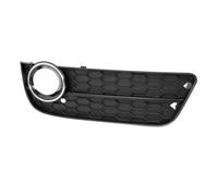 Fog Light Grille Mesh Grill for Audi A5 Coupe Sportback 2008-2011, Front Bumper Honeycomb Mesh Grill(Righ Chrome Novented)