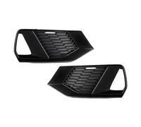 Fog Light Grilles Compatible With A7 For S7 2019-2024 Front Bumper Fog Light Cover Honeycomb Hex Grille Left Right Pair Set Accessories 4K8807647C(Right and Left)