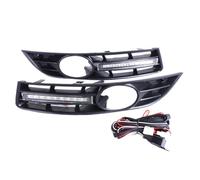 Fog Light Grilles Compatible With Vw For Passat B6 2007 2008 2009 2010 2011 1 Pair Front Bumper Fog Lamps Light Grill Grilles Accessories