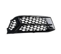 Fog Light Grilles Mesh Compatible With A3 2017 2018 2019 2020 Front Bumper Honeycomb Fog Lamp Frame Hollow Grille Under The Net Trim Car Accessories