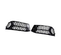 Fog Light Grilles Mesh Compatible With A3 2017 2018 2019 2020 Front Bumper Honeycomb Fog Lamp Frame Hollow Grille Under The Net Trim Car Accessories