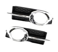 Fog Light Grilles Mesh Compatible With Chevrolet For Aveo Sedan For Lova 2007 2008 Front Bumper Fog Light Cover Frame Bezel Foglamp Grille Surrounds Trim