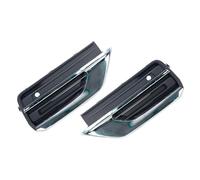 Fog Light Grilles Mesh Compatible With Volvo For XC90 2021 2020 Front Bumper Fog Lamp Light Trim Cover Frame Foglight Grille Lid Bezel Hood 31663514 31663515