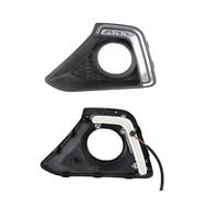 Fog Light Lamp 1Pair For Hyundai I10 2013 2014 2015 2016 LED DRL Daytime Running Light Daylight Waterproof Fog Lamp Car Styling Fog Light
