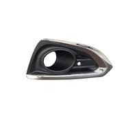 Fog Light Lamp Cover Compatible With Peugeot For 3008 High Configuration Fog Light Cover Trims Front Bumper Lower Grille Fog Lamp(2PCS left and right)