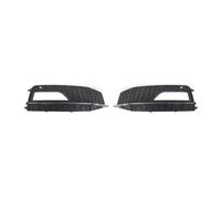 Fog Light Lamp Cover Grill Compatible For Audi A4 B8.5 S-Line S4 2012 2013 2014 2015 Honeycomb Mesh Front Bumper Grille RS4 Style 8K0807681(Honeycomb A-Chrome)