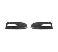 Fog Light Lamp Cover Grill For A4 B8.5 S-Line S4 2012 2013 2014 2015 Honeycomb Mesh Front Bumper Grille RS4 Style 8K0807681 MNGNCBXWK(Honeycomb A-Chrome)