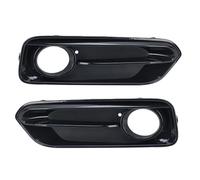 Fog Light Lamp Cover Grill For BMW 1 Series F20 F21 LCI Sport 2015-2018 Front Bumper Fog Light Racing Grilles Fog Lamp Grill Cover Glossy Black Accessoires(1 pair)