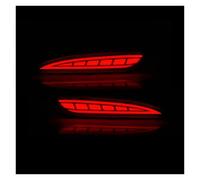Fog Light Lamp For Mazda For CX-5 2022 2023 LED Rear Bumper Reflector Lights Brake Warning Dynamic Turn Signal Lamps 12V Car Fog Light Assemblies