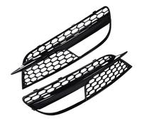 Fog Light Lamp Grille Compatible With A5 2012 2013 2014 2015 2016 1 Pair Car Front Grille Honeycomb Grille Cover Mesh Grill Accessories 8T0807682H