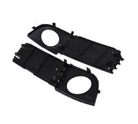 Fog Light Lamp Grille Front Left Right Lower Bumper Grille Fog Light Grill Cover Compatible With A6 C5 2002 2003 2004 2005 4B0807681AA 4B0807681AB