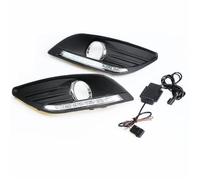 Fog Light Lamp LED Dynamic Fog Light Assembly For Focus 2 Mk2 2008-2011 Retrofit Front Bumper FogLamp DRL 12V Car Fog Light Assemblies