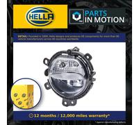 HELLA 1N1 011 748-021 Front Fog Light Right FF H8 PSX24W W5W 12V Fits Mini