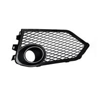 Fog Light Mesh Grill For Civic 2016 2017 2018 2019 2020 2021 Car Front Lower Bumper Mesh Fog Light Lamp Cover Mesh Gloss Black Guard Protector Cover(Right)