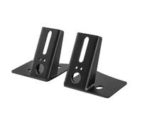 Fog Light Mount 2PCS Fit for Jeep JK A-Pillar Windshield Hinge Mounting Bracket LED Fog Light Work Light for Jeep Wrangler 2007-2017 Tube clamp