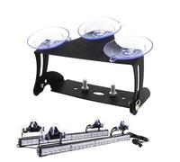 Fog Light Mounting Bracket Bumper - Fog Light Mounting Bracket Bumper, Universal Auxiliary Light Holder | Loose Pull for Front BumperOur strong suction mount bracket is suitable for a variety of