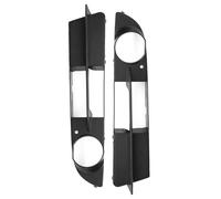 Fog light protector grille Compatible With BMW For E60 E61 520d 520i 523li 525li 530li 2003 2004 2005 2006 2007 Car Front Fog Light Frame Cover