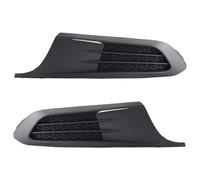 Fog light protector grille Compatible With VW For Jetta 2011 2012 2013 2014 Car Front Bumper Fog Lamp Light Insert Bezel Grille Cover OEM 5C68536659B9 5C68536669B9(1Pair)