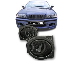 Fog Light Set smoke glass with Frame suitable for BMW E46 M3 year 1998- 2007 and