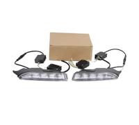 Fog Light Spot Beam Foglamp Car LED 12V Daylights For VW For Scirocco For R 2010-2014 Yellow Turn Signal Daytime Running Headlamps Auto Driving Lamp