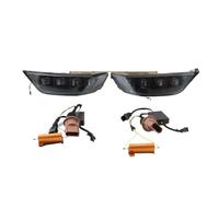 Fog Light Spot Beam For For Mustang 2015 2016 2017 Yellow Turn Signal Relay Waterproof 12V DRL Fog Lamp Decoration LED Daytime Running Light