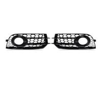 Fog Light Vent Grille For A1 8X 2010 2011 2012 2013 2014 Automobile Front Bumper Fog Light Lamp Cover Grilles Replacement Parts OEM 8X0807681A