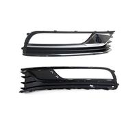 Fog Lights Bumper Grilles Compatible With VW For Passat B7 2012 2013 2014 2015 2016 Front Bumper Fog Light Lamp Grills Cover 3AD941700 3AD941699