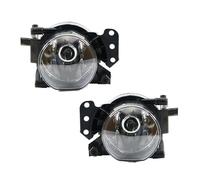 Fog Lights For BMW 3 5 6 Series E60 E61 E90 E91 323i 325i 525i Front Fog Lights Lamp Housing Lens Clear Auto Foglight With Bulbs(Left and Right)