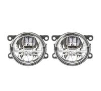 Fog Lights For Ford For Focus 2 MK2 2009 2010 2011 LED Headlight FogLamp Cover Grille Chrome Bezel Harness Switch Accessories(Light 2)